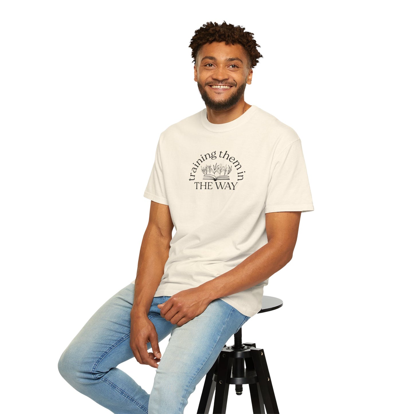 Trained Up Adult T-Shirt — Ivory