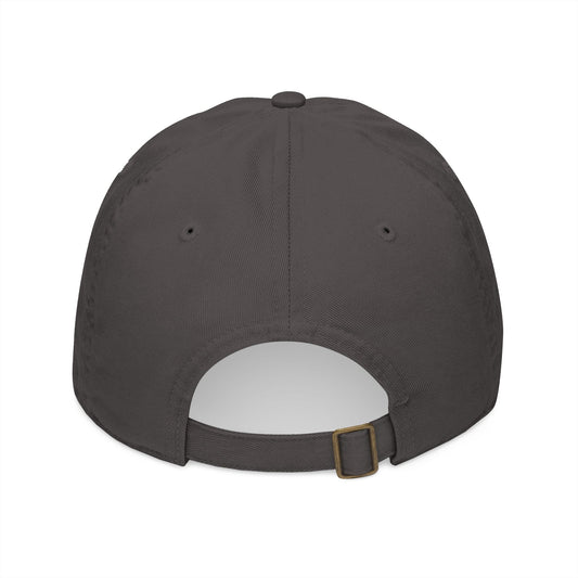 Organic Baseball Hat "peculiar" — Charcoal