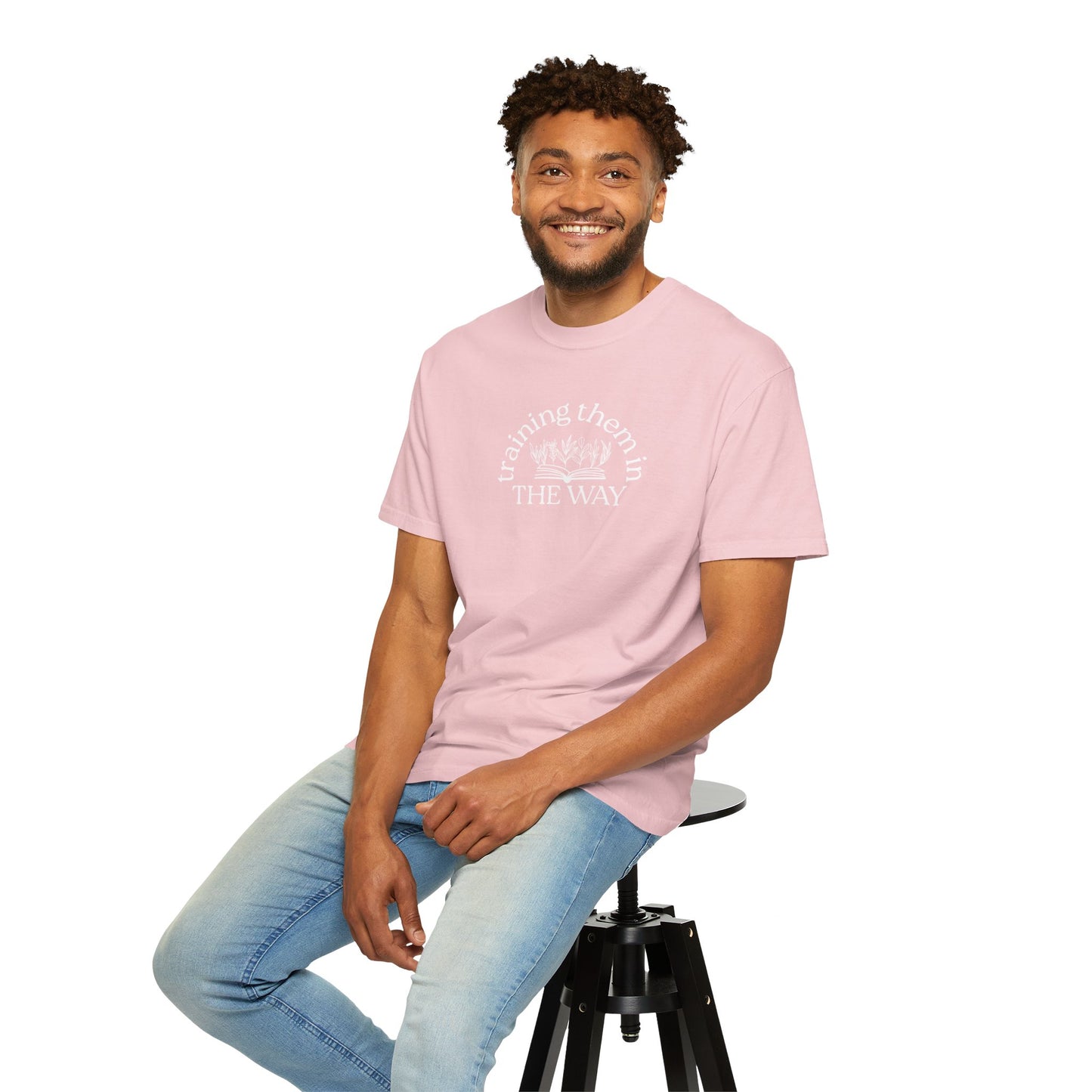 Trained Up Adult T-Shirt — Blossom
