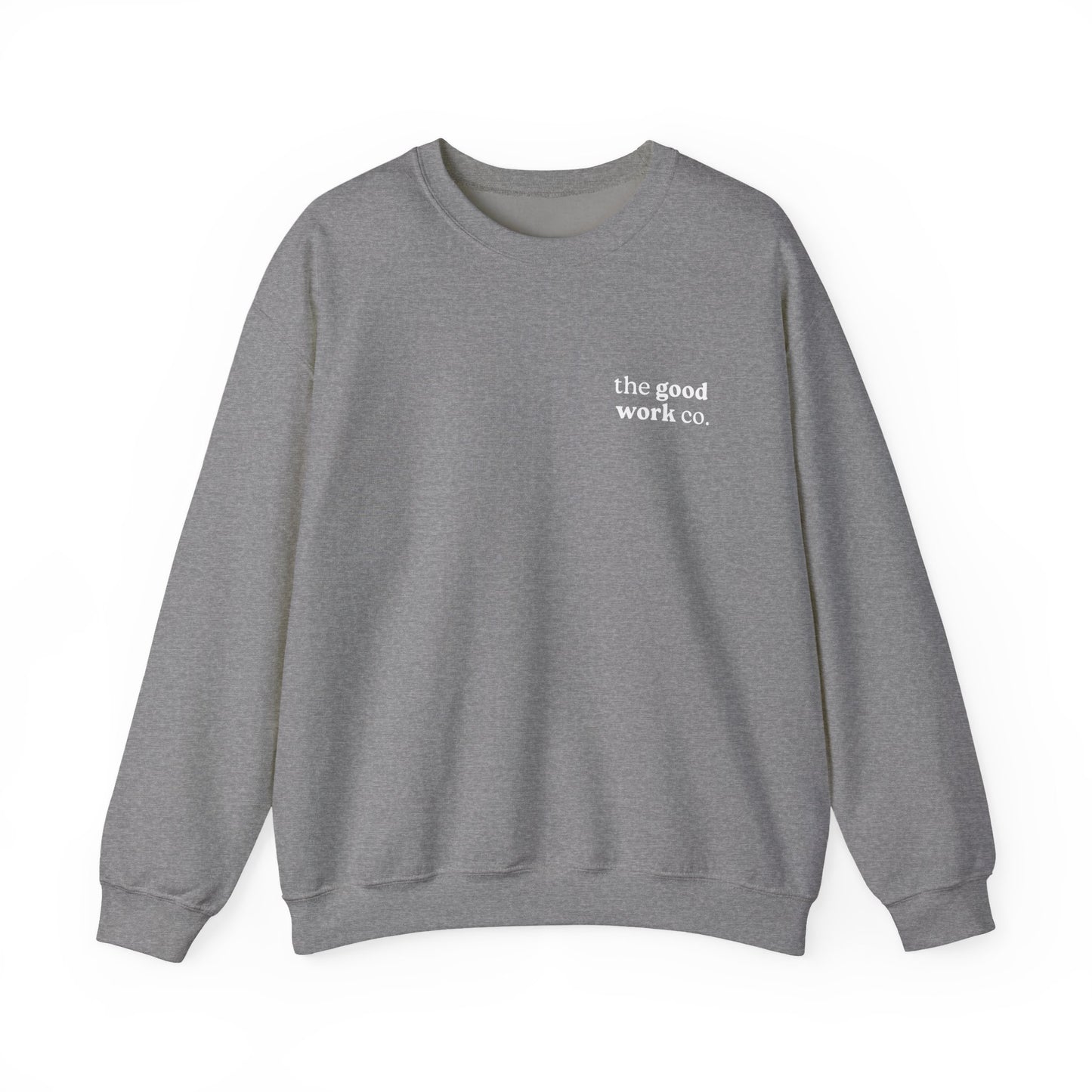 Love YHVH Crewneck — Graphite