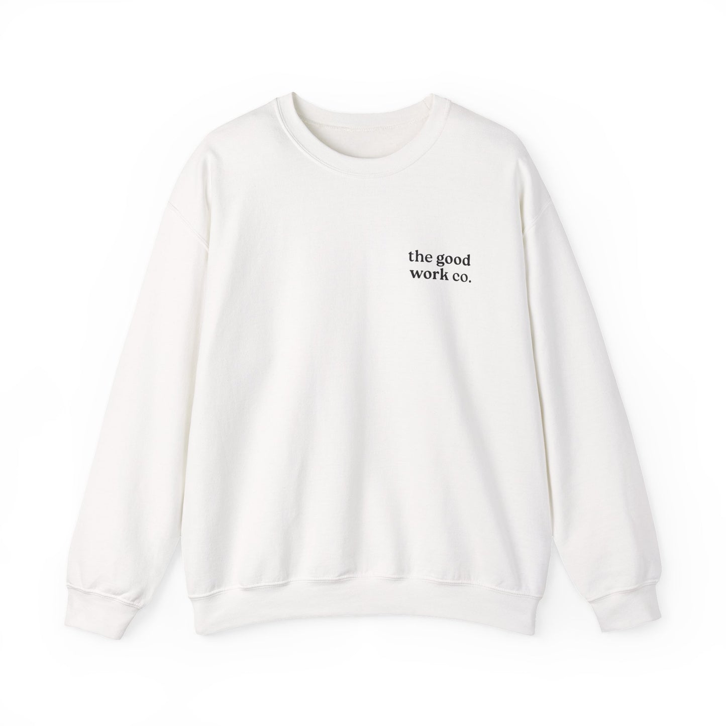 Love YHVH Crewneck Sweatshirt — White