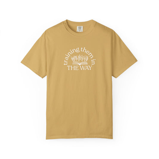 Trained Up Adult T-Shirt — Mustard