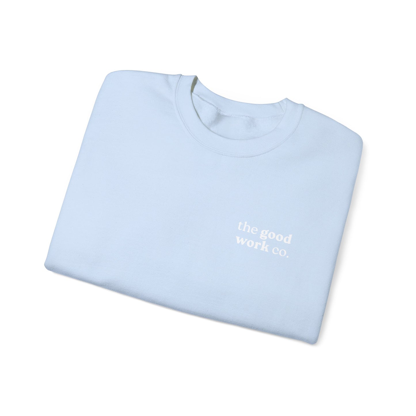 Love YHVH Crewneck Sweatshirt — White