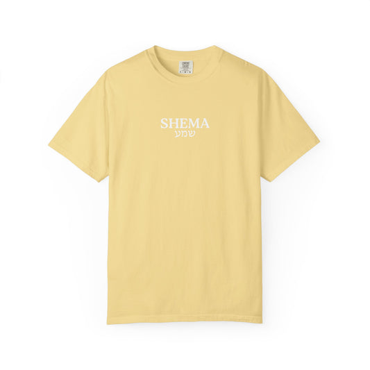 Shema Adult T-Shirt — Butter
