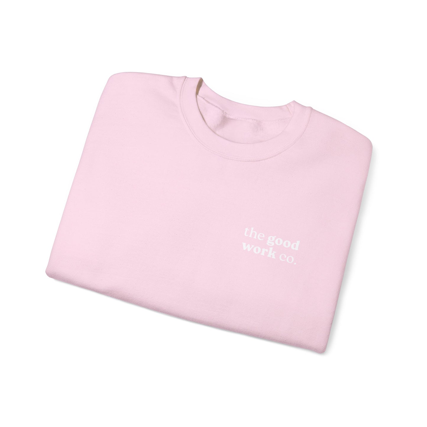 Love YHVH Crewneck Sweatshirt — White