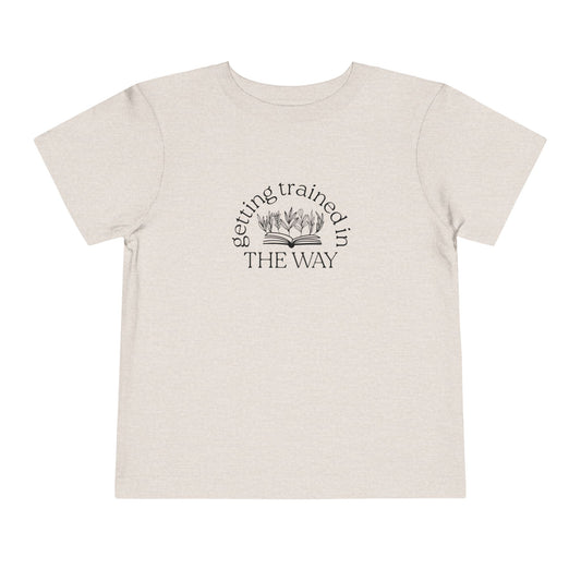 Trained Up Toddler T-Shirt — Heather Dust