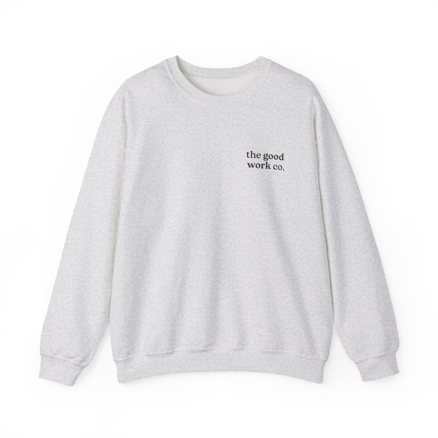Love YHVH Crewneck — Ash/Cocoa