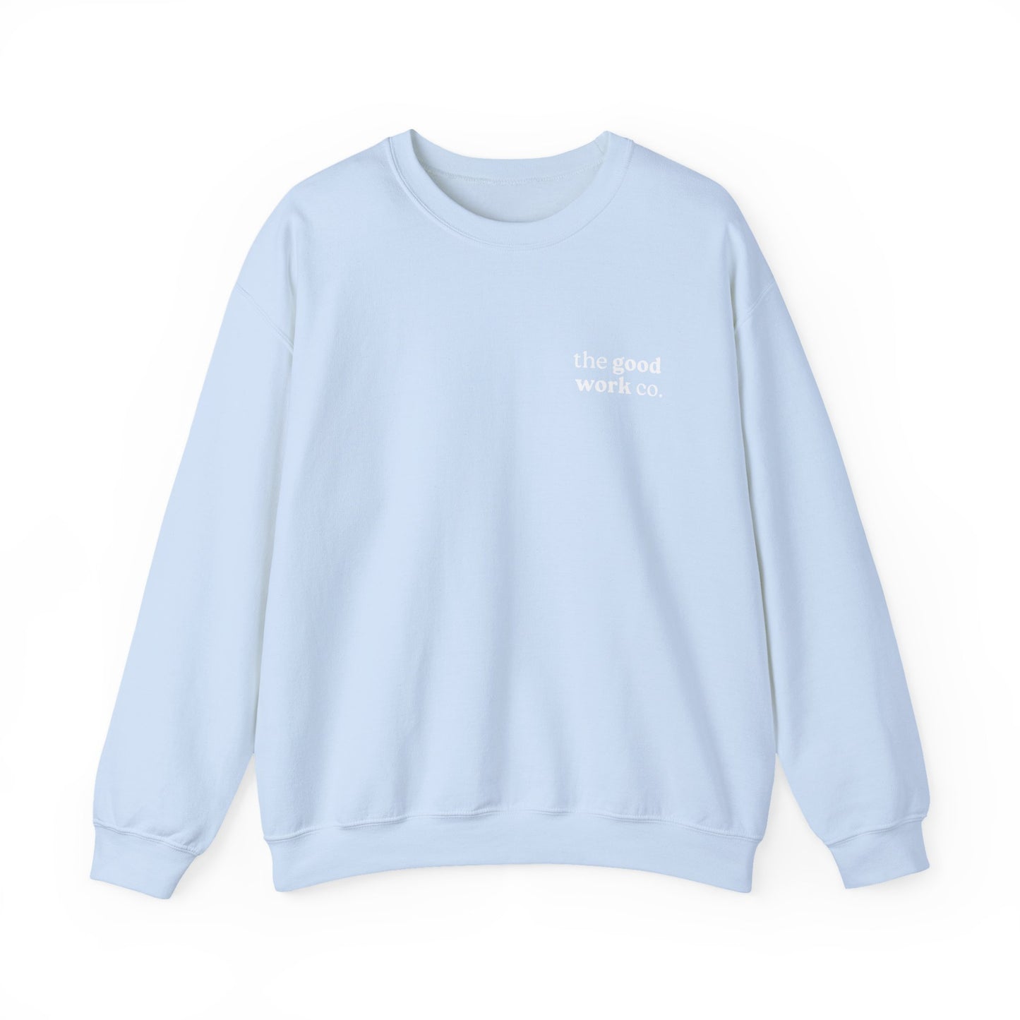 Love YHVH Crewneck Sweatshirt — White