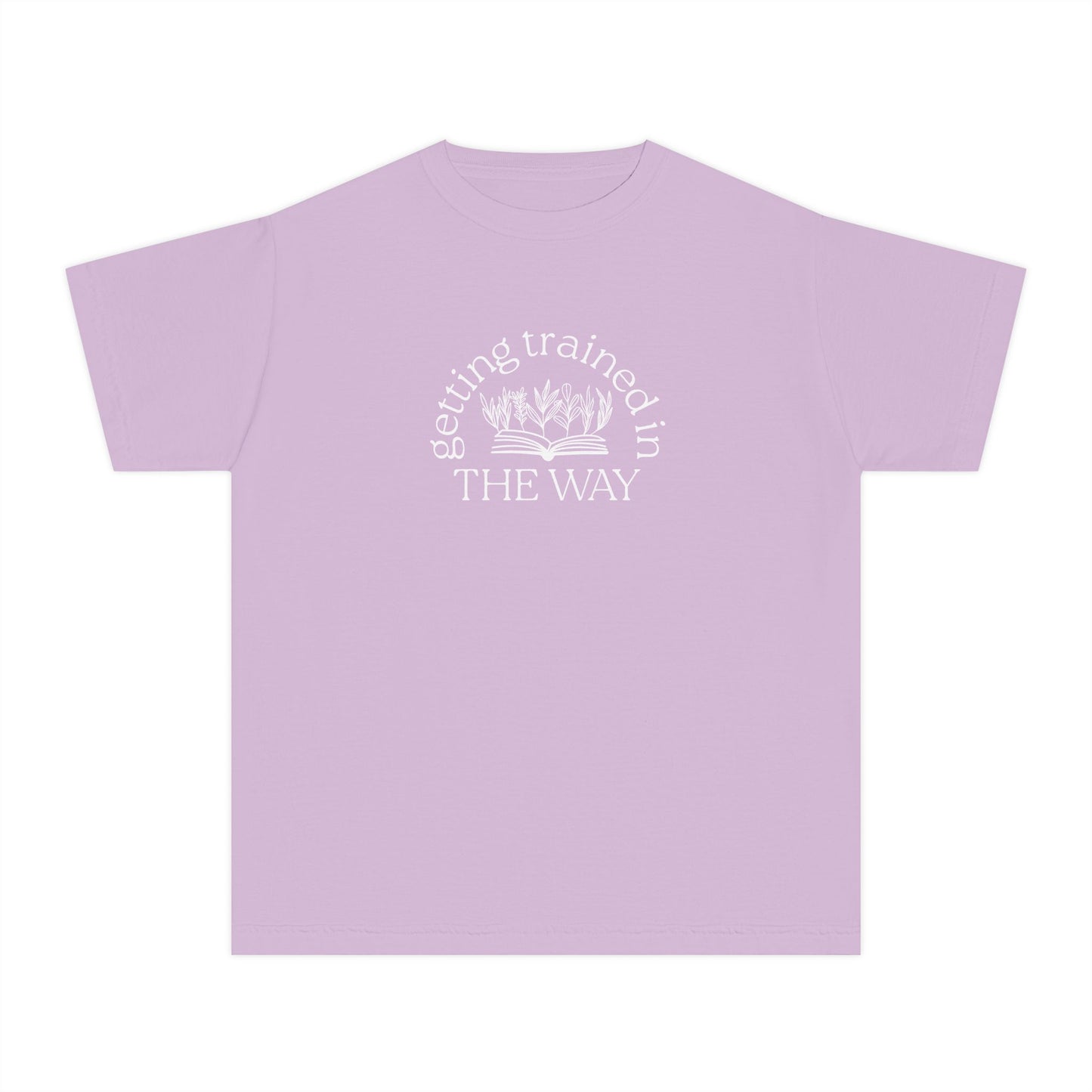Trained Up Kids Tee — Orchid