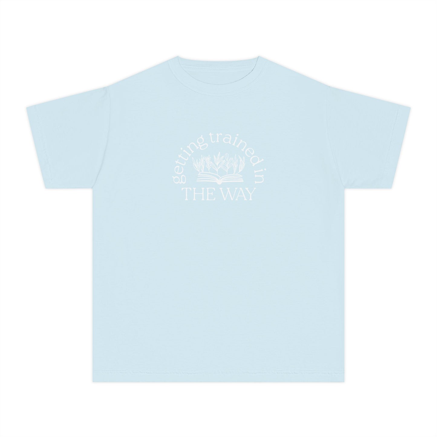 Trained Up Kids Tee — Chambray