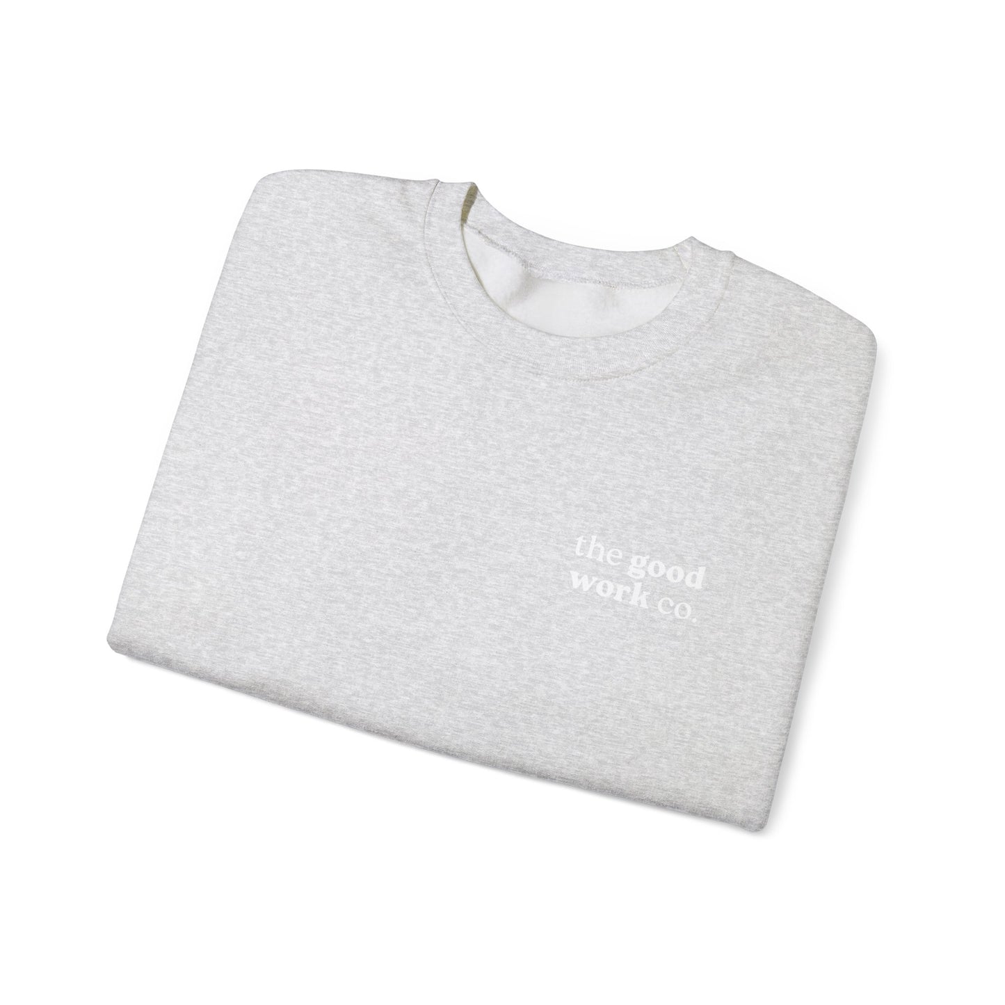 Love YHVH Crewneck Sweatshirt — White