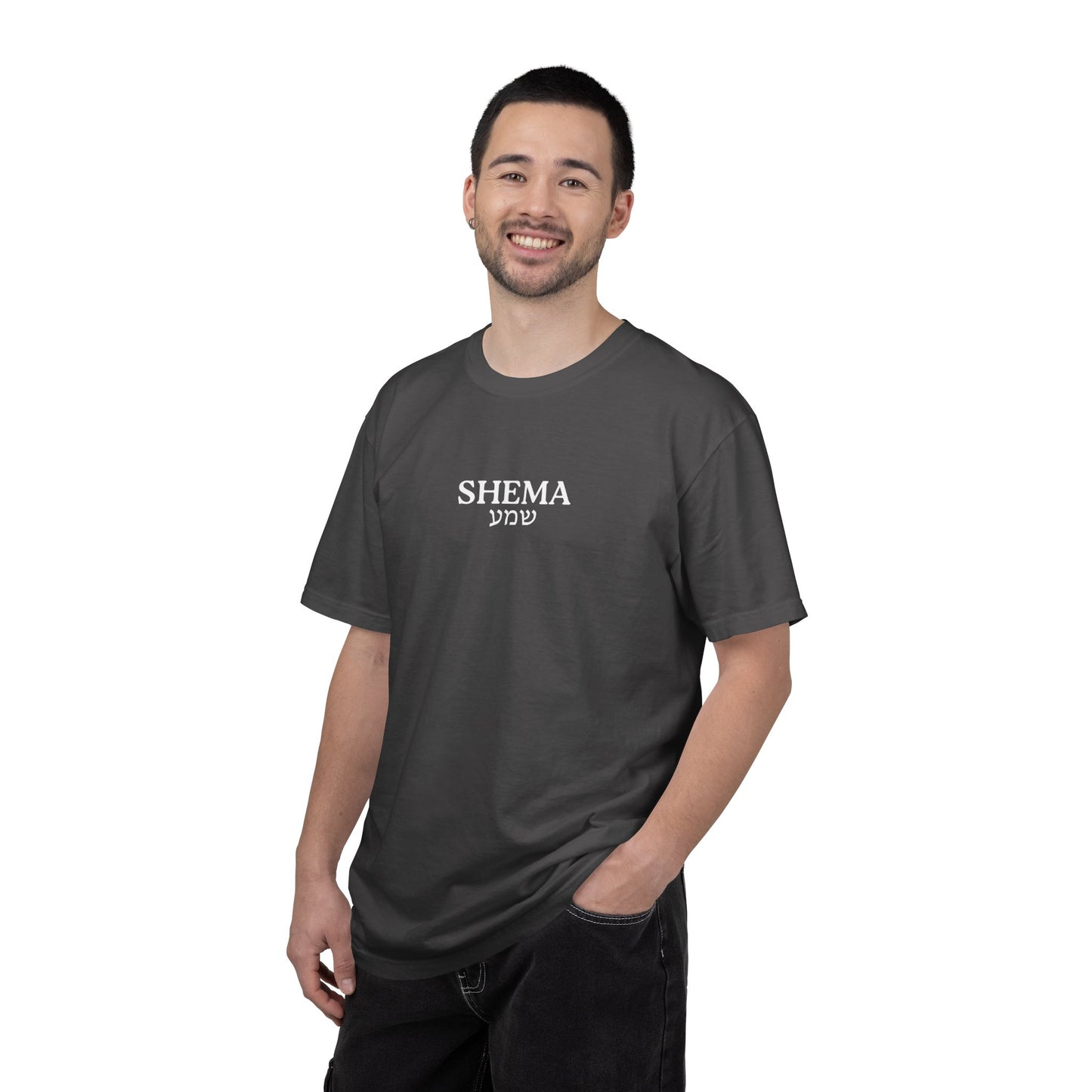 Shema Adult T-Shirt — Graphite