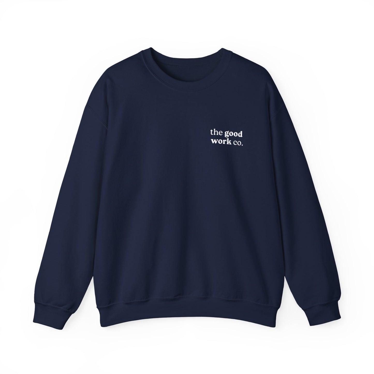 Love YHVH Crewneck Sweatshirt — Navy