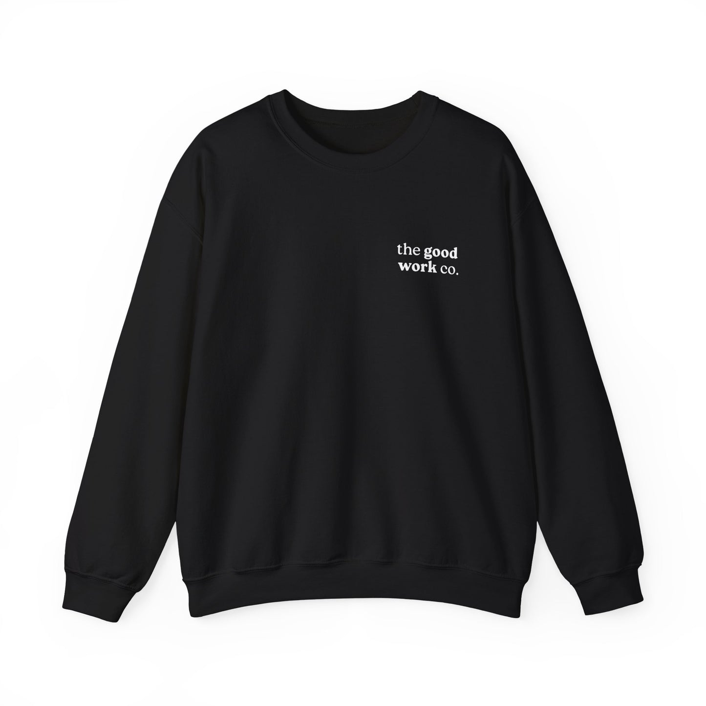 Love YHVH Crewneck Sweatshirt — Black