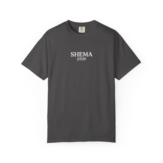 Shema Adult T-Shirt — Graphite