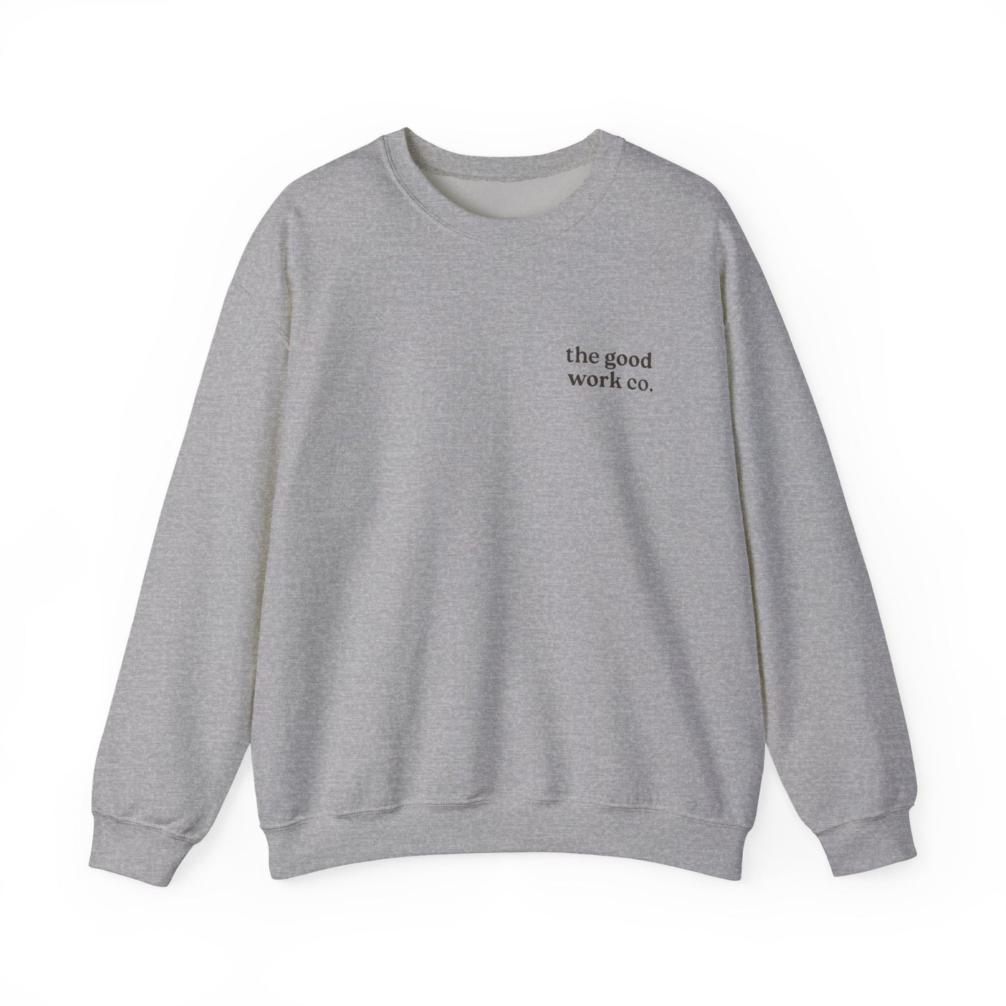 Love YHVH Crewneck — Grey
