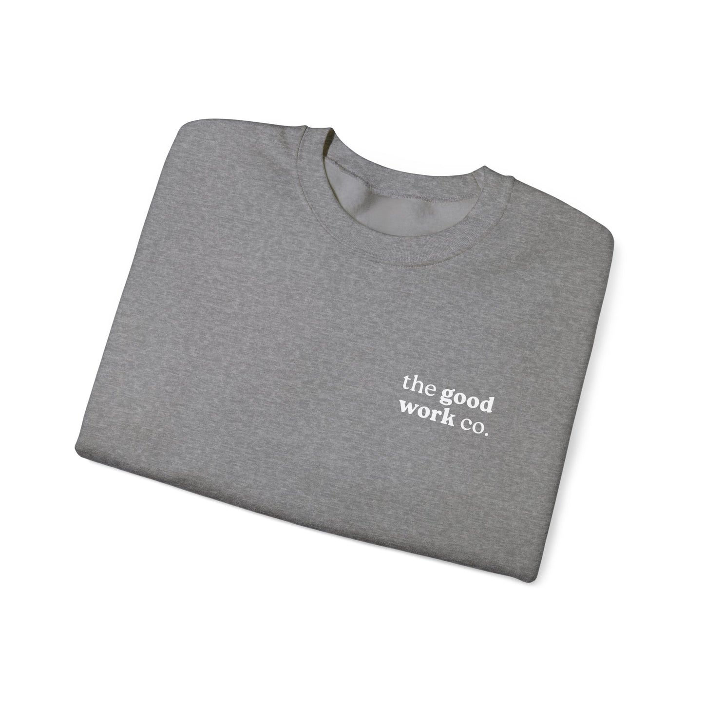 Love YHVH Crewneck — Graphite