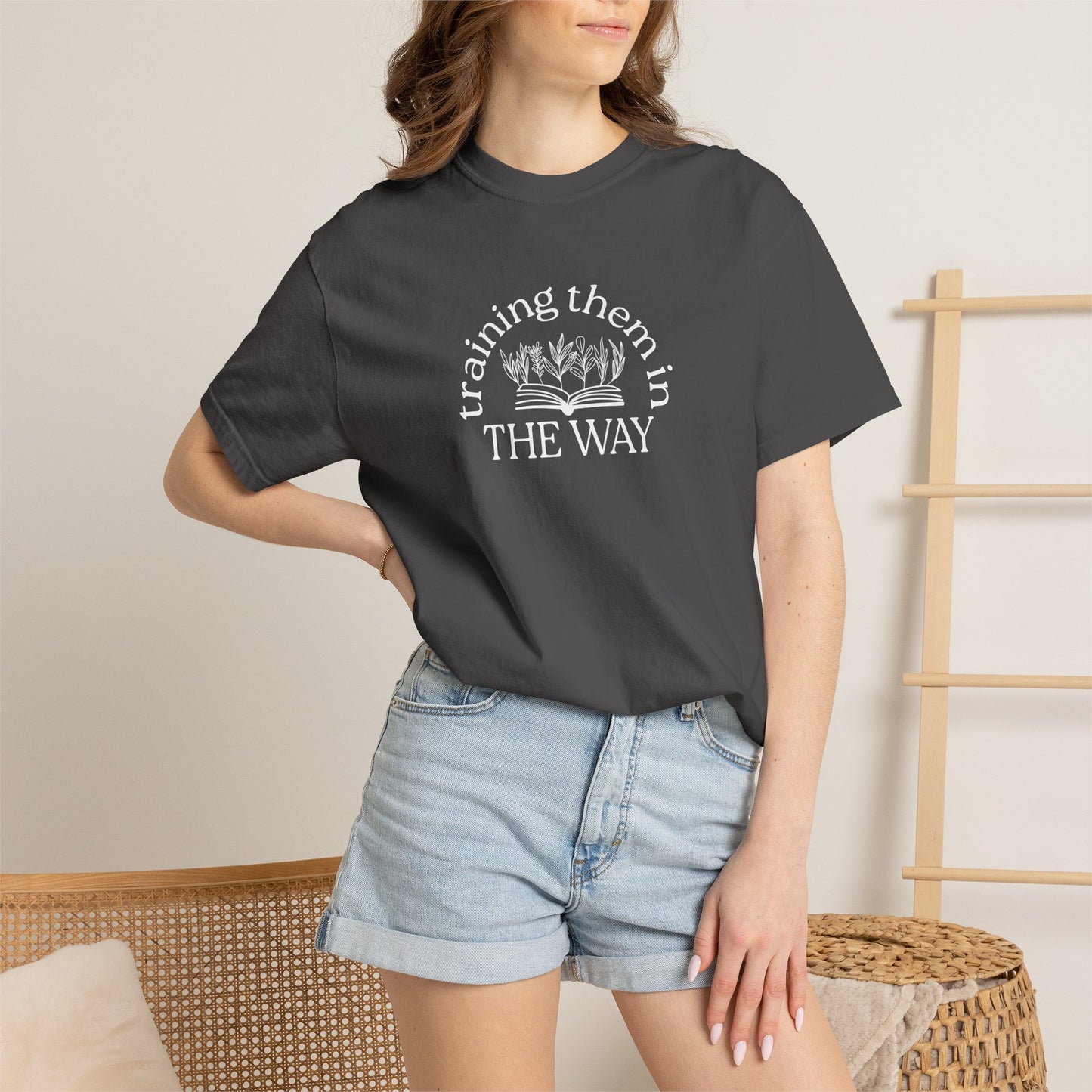 Trained Up Adult T-Shirt — Graphite