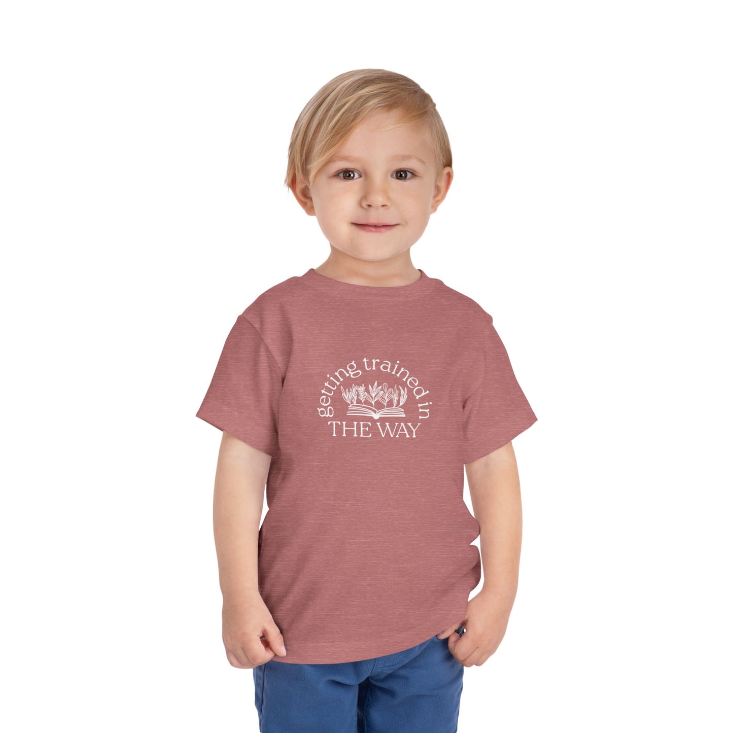 Trained Up Toddler T-Shirt — Heather Mauve