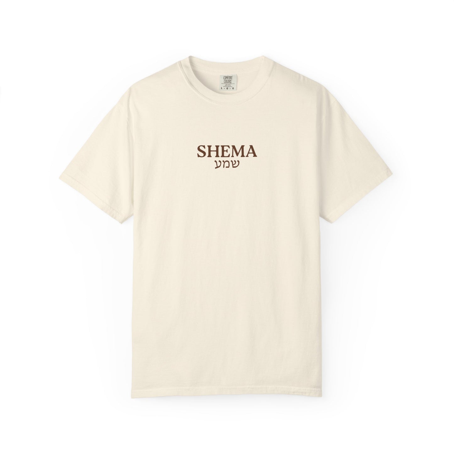 Shema Adult T-Shirt — Ivory
