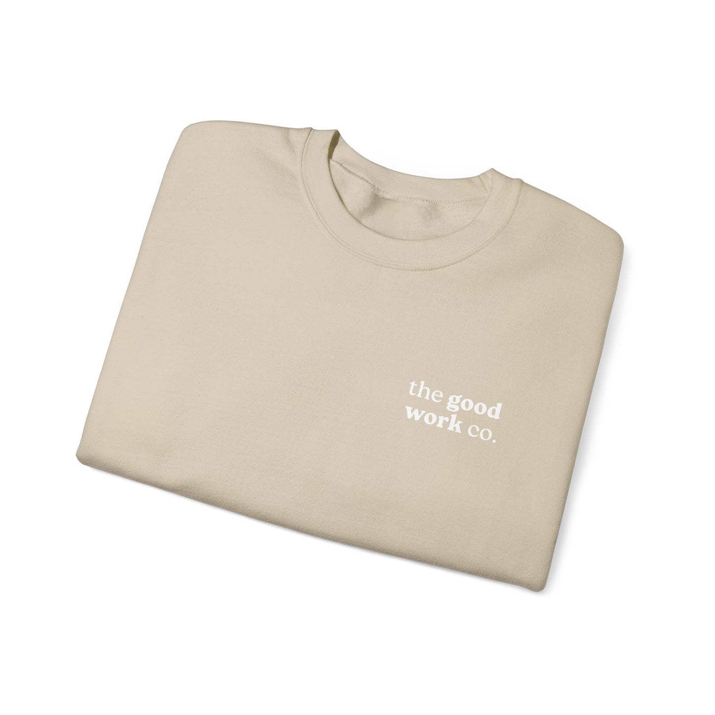 Love YHVH Crewneck Sweatshirt — White