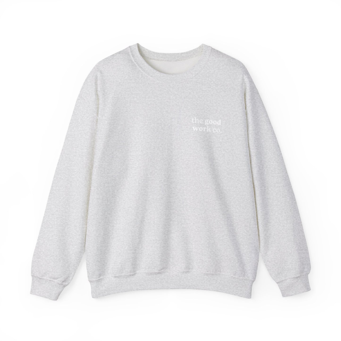 Love YHVH Crewneck Sweatshirt — White