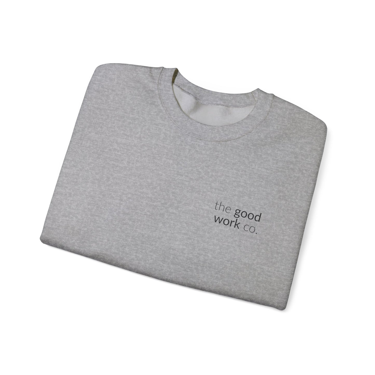 Love YHVH Adult Crewneck — Sport Grey