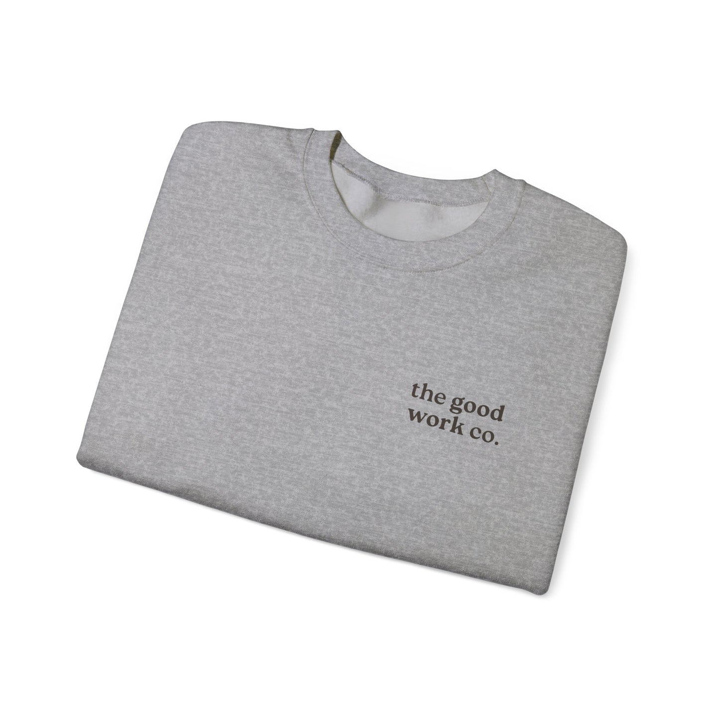 Love YHVH Crewneck — Grey
