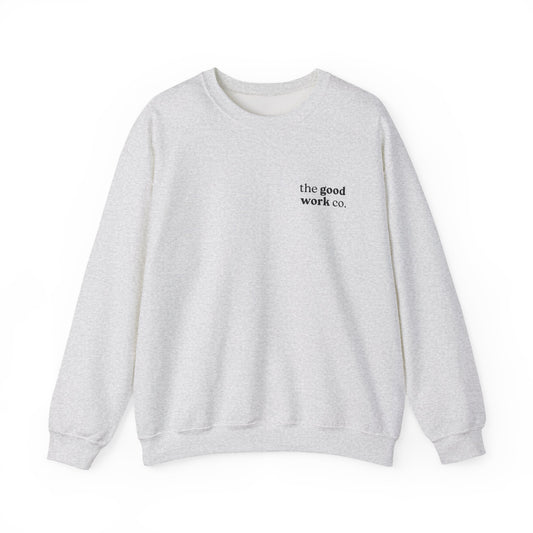 Love YHVH Crewneck — Ash